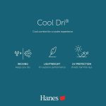⁦تيشيرت Hanes Sport النسائي بأكمام طويلة من DRI Performance⁩ - الصورة ⁦4⁩