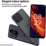 ⁦انوي A34 ادفنتشر 6.5 انش، 4G LTE، HD+، 12GB RAM (3+9GB دمج الذاكرة) + 128GB، اوكتاكور 1.6GHz، كاميرا مزدوجة 13MP + 2MP، تيتانيوم اسود، ضمان 777 يوم⁩ - الصورة ⁦4⁩