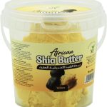 زبدة الشيا الافريقية الاصفر من ناتشورال فوريفر، 200 غرام | مكونات طبيعية | نقية 100% وغير مكررة وخام | زبدة مرطبة للبشرة والشعر