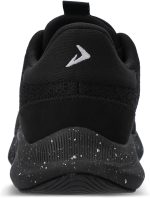 ⁦حذاء جري للتدريب للرجال - حذاء رياضي خفيف الوزن من قماش شبكي جيد التهوية ونعل ممتص للصدمات مقاس 2 M، لون اسود⁩ - الصورة ⁦3⁩