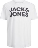JACK & JONES Men's O-Neck Plus Size T-Shirt