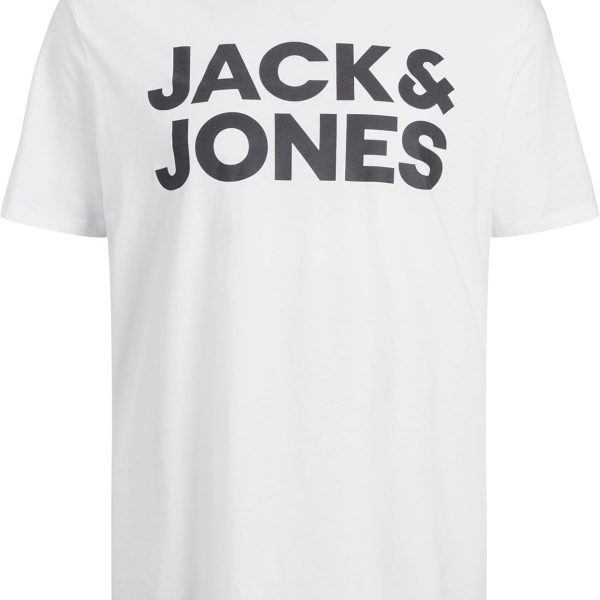 JACK & JONES Men's O-Neck Plus Size T-Shirt