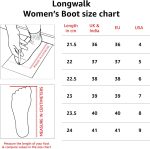 ⁦حذاء كاجوال عصري بكعب عالي للكاحل للبنات من لونج ووك⁩ - الصورة ⁦2⁩