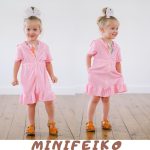 ⁦MINIFEIKO Toddler Girls Swim Cover Up⁩ - الصورة ⁦2⁩