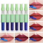 مجموعة احمر شفاه قابل للتقشير من 6 الوان، ملمع شفاه تاتو مقاوم للماء ويدوم طويلا، صبغة شفاه غير لاصقة، لون شفاه طبيعي للنساء والفتيات، لمسة نهائية لامعة، مجموعة مكياج شفاه نابضة بالحياة وجريئة