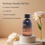 ⁦عطر كلير دي لون من سيمفوني، او دي بارفان، 100 مل 3.4 اونصة، مستوحى من عطر اومبر نوماد ال في، عطر فاخر للجنسين، عطر غريب يدوم طويلا، سيلاج واسع⁩ - الصورة ⁦5⁩