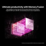 ⁦انوي A63، الجيل الرابع ال تي اي، اوكتاكور، 3GB RAM + 64GB، شاشة IPS HD+ 6.5 انش، كاميرا مزدوجة، مستشعر بصمة الاصبع، اسود⁩ - الصورة ⁦3⁩