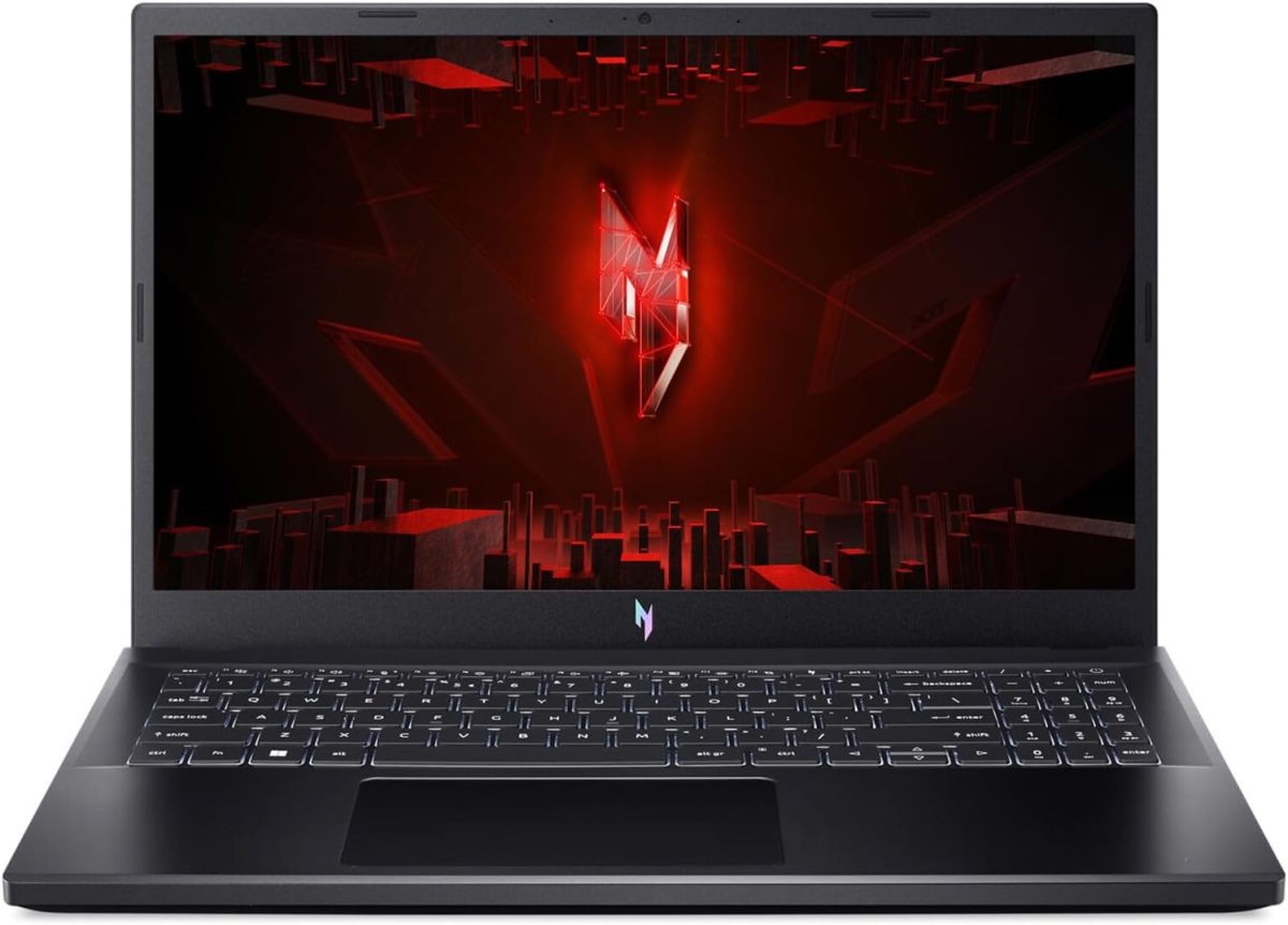⁦ايسر لابتوب العاب نيترو في 15 بشاشة FHD IPS 15.6 انش بتردد 144Hz ومعالج انتل ثماني النواة i5-13420H وذاكرة DDR5 سعة 16GB وSSD سعة 1TB وبطاقة جيفورس RTX 4050 واضاءة خلفية USB-C وويندوز 11 برو مع ملحق⁩ - الصورة ⁦3⁩