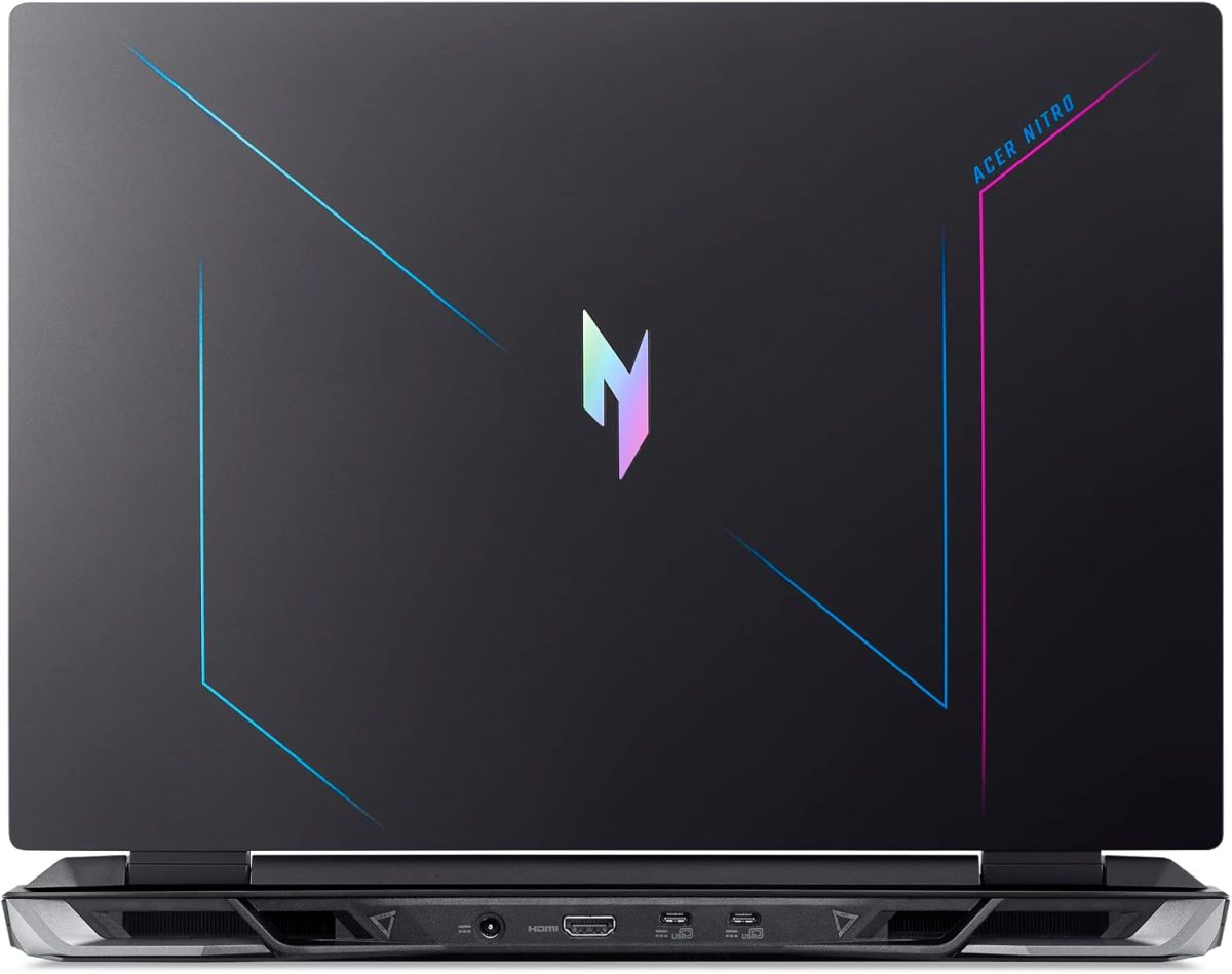 ⁦ايسر لابتوب العاب نيترو 16 بمعالج AMD رايزن 9 7940HS ثماني النواة وبطاقة رسومات انفيديا جيفورس RTX 4070 وشاشة 16 انش WQXGA 165Hz IPS و16GB DDR5 و1TB جيل 4 SSD وواي فاي 6E وكيبورد باضاءة خلفية RGB AN16⁩ - الصورة ⁦15⁩