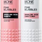 شامبو وبلسم سباركلينج شاين من موني بروفشنال - لمعان الشعر ولونه مفعم بالحيوية - شعر ناعم ولطيف - خالي من الكبريتات والسيليكون الضار - جربي واحبها! (2 × 300 مل)