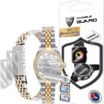 IPG واقي شاشة هيدروجيل لساعة رولكس ليدي ديت جست اويستر جولد (2 وحدة) + واقي مشبك (2 وحدة) غشاء شفاف غير مرئي HD مضاد للخدش - ناعم لساعة ليدي اويستر جولد