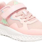 كابا حذاء رياضي مزين بلوجو للبنات مع اغلاق بلاصق فيلكرو