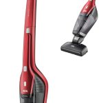 AEG مكنسة كهربائية لاسلكية 2 في 1 CX7-2-45AN من ايرجورابيدو، بدون كيس، فوهة شعر الحيوانات الاليفة، وقت تشغيل يصل الى 45 دقيقة، قائمة بذاتها، دوران 180 درجة، وظيفة تنظيف الفرشاة، ضوء LED، احمر، حصرية