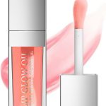 زيت ملمع شفاه مرطب من جراجرا، ملمع شفاه مرطب، ملمع شفاه ممتلئ، مرطب شفاه شفاف، ملمع شفاه طبيعي، ملمع شفاه يجعل الشفاه ممتلئة ومرطبة (بينك)