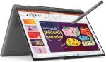 لينوفو كمبيوتر يوجا 7 2 في 1 14IML9 14IML9 بشاشة لمس OLED مقاس 14 انش ومعالج انتل كور U5-125H وذاكرة RAM 16GB وSSD 512GB ومعالج انتل NPU ووحدة معالجة رسومات قوس مدمجة وكيبورد انجليزي-عربي، ويندوز 11،