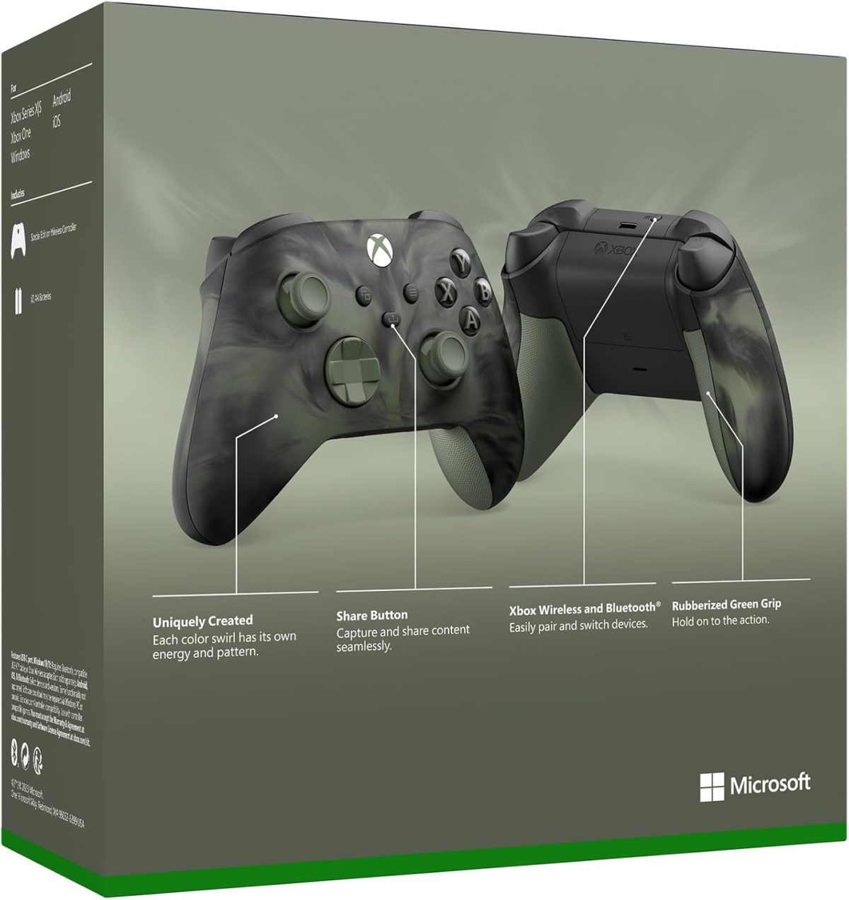 ⁦Xbox Microsoft Wireless Controller Nocturnal Vapor Special Edition⁩ - الصورة ⁦12⁩