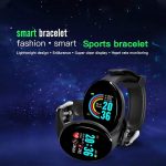 ⁦كاستويف ساعة ذكية اندرويد للرجال والنساء بشاشة HD 1.3 انش، مقاومة للماء بتصنيف IP65 لمقاومة المياه والغبار، اكثر من 100 متتبع رياضي، تتبع اللياقة البدنية ومعدل ضربات القلب وضغط الدم، ساعة تتبع السعرات⁩ - الصورة ⁦2⁩