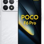 شاومي بوكو اف 6 برو ابيض 12 جيجا 512 جيجا 5G - اصدار عالمي