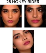 ⁦سوغار كوزماتيكس احمر شفاه مات از هيل كرايون للنساء | يدوم حتى 8 ساعات فما فوق | قلم شفاه مع مبراة | 2.5 غرام - 28 هوني رايدر⁩ - الصورة ⁦5⁩