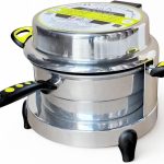 فرن ثابت من غير تدعيم يعمل على الكهرباء من ايفير برايت ، لون فضي - ROVEN