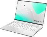 ⁦جيجابايت ايرو 16 OLED: 16 انش 16:10 4K UHD+ 3840x2400 60Hz OLED، انفيديا جيفورس RTX 4070 GPU 8GB GDDR6، انتل كور i7-13700H، 16GB DDR5 RAM، 1TB SSD، ويندوز 11 هوم (ايرو 16 OLED BSF-73US9944 SH) SH)⁩ - الصورة ⁦4⁩