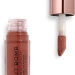 ملمع شفاه باوت بومب من ريفولوشن بيوتي لندن، لون كوكي ديب نود