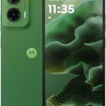 موتو G35 5G | ذاكرة RAM 4GB + تخزين 128GB | كاميرا مزدوجة 50MP | شاشة LCD IPS 6.75 انش 120Hz | يونيسوك T760 | بطارية 5000mAh | اندرويد 14 (اخضر فاتح)