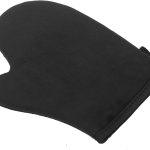 كريفوكت قفازات تسمير ذاتية ناعمة مع ابهام لمظهر خطوط برونزية، قفازات تسمير البشرة بتصميم مزدوج الجوانب، قفازات تسمير البشرة قابلة لاعادة الاستخدام