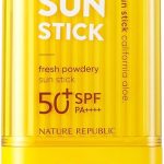 نيتشر ريببلك كريم اساس للوجه بعامل وقاية من اشعة الشمس 50+ PA++++ من كاليفورنيا الو فريش (22 غرام، 25 مل)