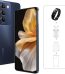 vivo V30 Lite 5G (Crystal Black, 12GB+12GB RAM, 256GB) 120Hz AMOLED Display | Dual Stereo Speaker | Exclusive Gifts: Earbuds, Fitness Band, Phone Cover, (Renewed)