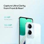 ⁦فيفو واي 18 4G (بني موكا، ذاكرة RAM 6+6GB، 128GB) | شاشة 6.56 انش | 90Hz | كاميرا خلفية 50MP | وضع ليلي فائق | مقاومة للغبار والماء IP54 | توسيع ذاكرة 1TB |⁩ - الصورة ⁦9⁩