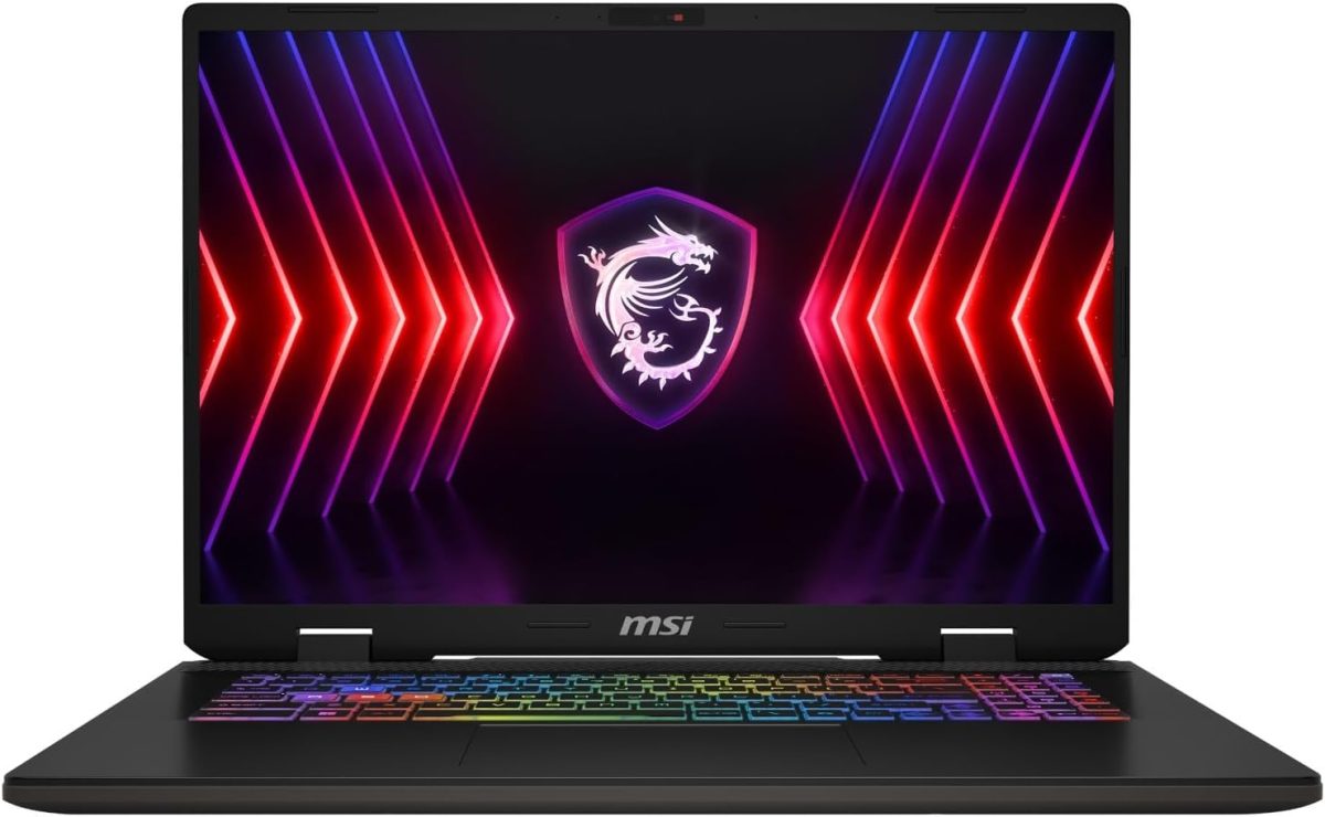 MSI سورد 17 HX B14VFKG - شاشة 17.3 انش QHD 240Hz، انتل كور i7-14700HX، 16GB DDR5 RAM، 1TB SSD، انفيديا RTX™
