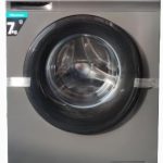 هايسينس غسالة تحميل امامي سعة 7 كجم 1200 دورة في الدقيقة مع خاصية الإيقاف والإضافة، تنظيف الاسطوانة، لون فضي، موديل WFVB7012MT - ضمان كامل لمدة عام