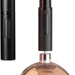 زجاجة بخاخ عطر قابلة لاعادة الملء سعة 8 مل من يو ال اتش واي سي، بخاخ عطر فارغ صغير، مقاوم للتسرب للمحافظ وحقائب اليد الصغيرة والسفر للرجال والنساء