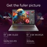⁦لينوفو كمبيوتر يوجا 7 2 في 1 14IML9 14IML9 بشاشة لمس OLED مقاس 14 انش ومعالج انتل كور U5-125H وذاكرة RAM 16GB وSSD 512GB ومعالج انتل NPU ووحدة معالجة رسومات قوس مدمجة وكيبورد انجليزي-عربي، ويندوز 11،⁩ - الصورة ⁦6⁩