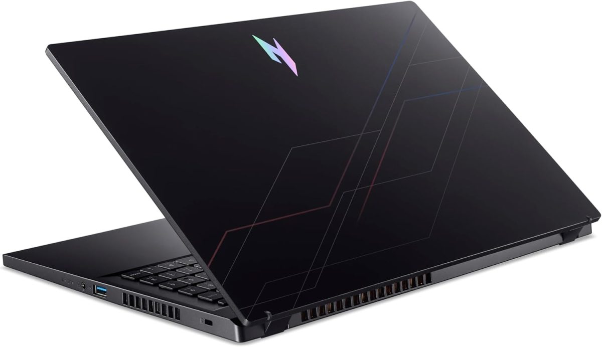 ⁦ايسر لابتوب العاب نيترو في ANV15 الجيل 13 انتل كور i9-13900H 14 نواة حتى 5.4GHz/16GB DDR4/1TB SSD/8GB انفيديا جيفورس RTX 5050 جرافيكس/شاشة 15.6 انش FHD IPS 165Hz/W11/WiFi-6/كيبورد باضاءة خلفية/اسود⁩ - الصورة ⁦2⁩