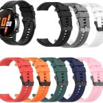 اساور سيليكون مطورة متوافقة مع ساعة هواوي GT4 46 ملم/GT رانر/GT3 42 ملم 46 ملم/GT2 46 ملم/GT2 برو لساعة GT3 46 ملم/ووتش 3/ووتش 3 برو/ووتش بادز