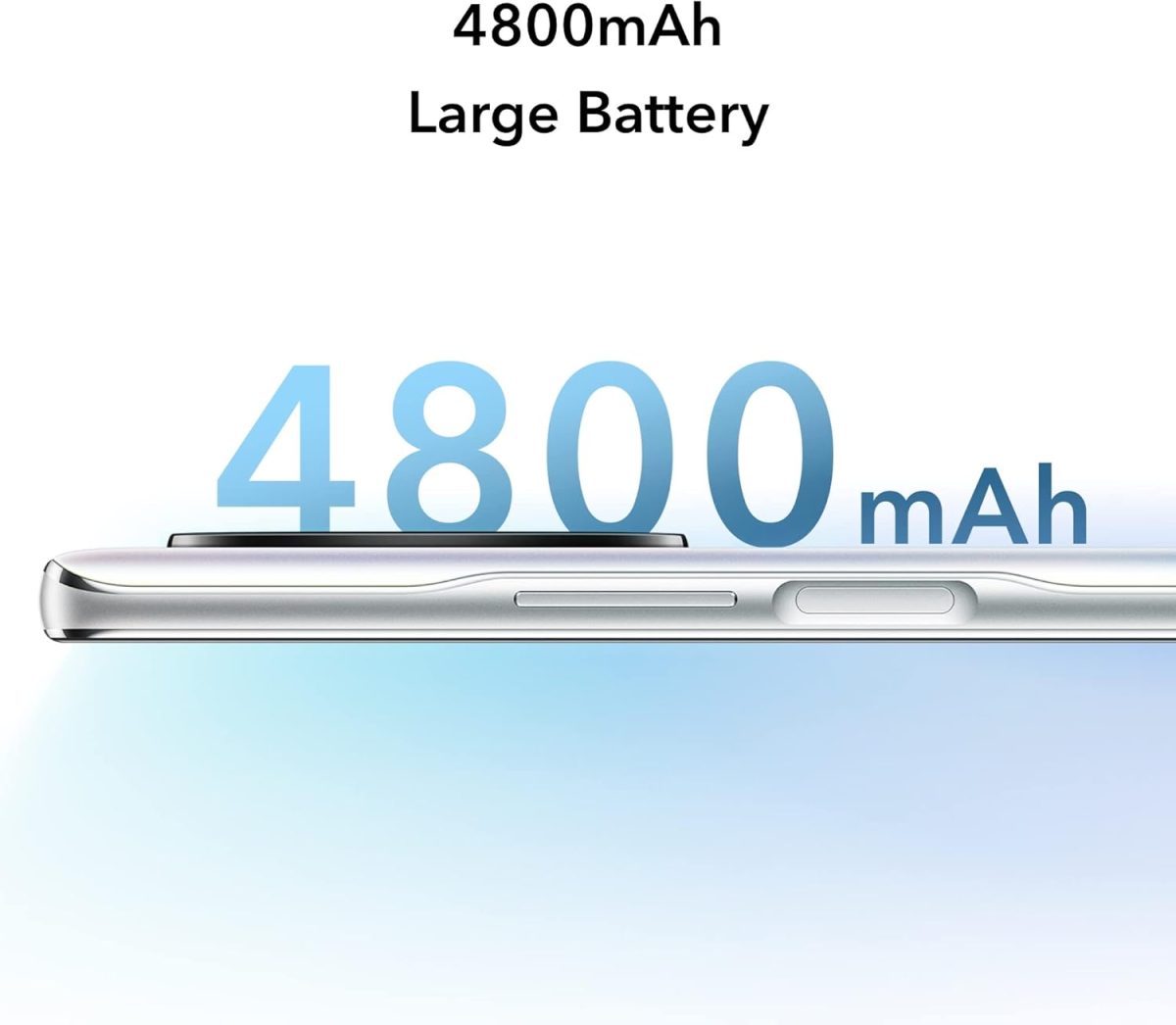⁦اونر هاتف ذكي ماجيك 4 لايت 5G 6 + 128 جيجابايت اندرويد 11 مع كاميرا 48 ميجابيكسل، شاشة 6.8 انش 120 هرتز LCD، سناب دراجون 695، شحن سريع 66 واط مع بطارية 4800mAh (ضمان عامين، فضي تيتانيوم⁩ - الصورة ⁦5⁩