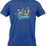 تي شيرت قطني للرجال من اي كابرون™ دبي | برج العرب | برج النخيل | برج خليفة | هدية تذكارية سياحية للتسوق