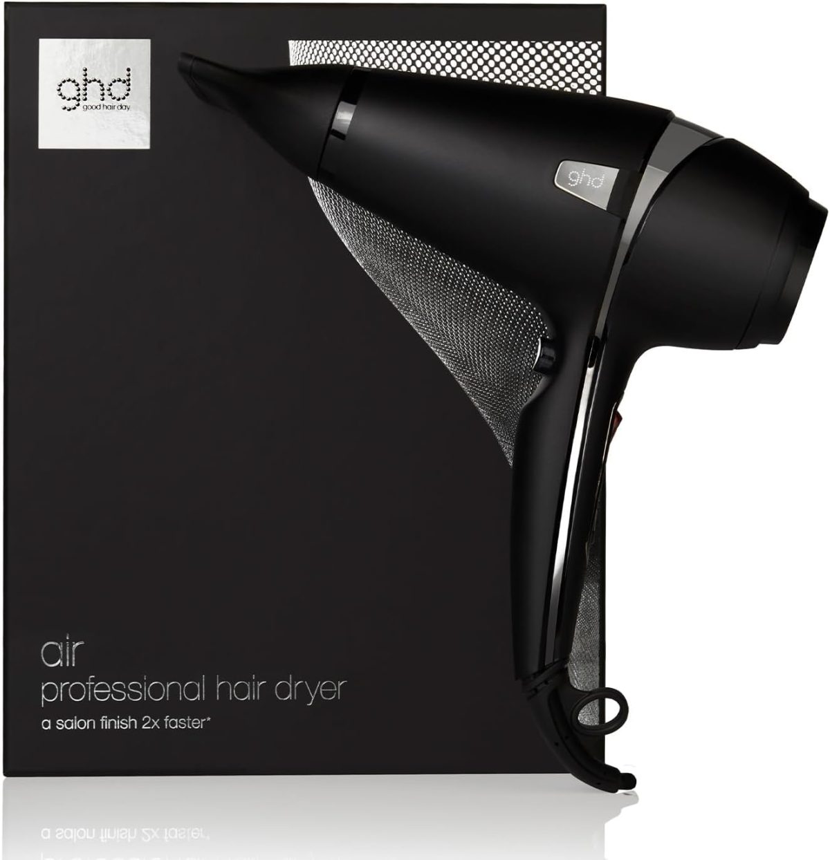 ⁦GHD مجفف شعر قوي بتقنية الايونات من اير بروفيشنال - اسود⁩ - الصورة ⁦2⁩
