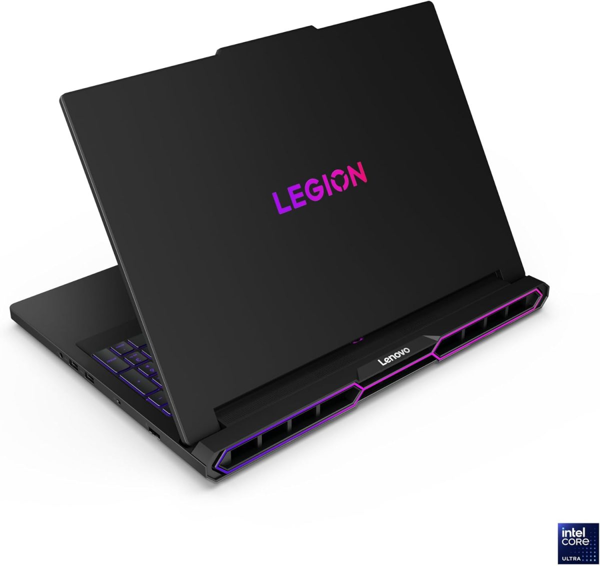 ⁦لينوفو لابتوب العاب ليجن برو 7 16IAX10H 16 انش WQXGA OLED 240Hz، انتل الترا 9 275HX، 32GB RAM، 2TB SSD، RTX 5070Ti 12GB GDDR7، كيبورد انجليزي-عربي RGB، ويندوز 11، اسود اكليبس [83F5008PAX] + عناية⁩ - الصورة ⁦4⁩