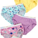 هنس ملابس داخلية هيبستر متعددة العبوات للبنات الصغار (قد تختلف الالوان)