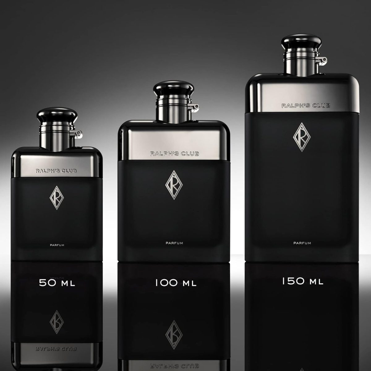 ⁦عطر رالف لورين - عطر - كولونيا للرجال - خشبي وعنبري - مع اللافاندين ونجيل الهند والهال والباتشولي - عطر مكثف - 3.4 اونصة سائلة، رمادي⁩ - الصورة ⁦4⁩