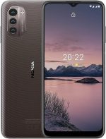 هاتف ذكي اندرويد نوكيا G21، ثنائي شرائح الاتصال، ذاكرة 6GB RAM، ذاكرة 128GB، شاشة 6.5HD+، بطارية 5050mAh، مجهز لنظام تشغيل اندرويد 12، نظام التعرف على الوجه، بصمة الاصبع - رمادي غامق
