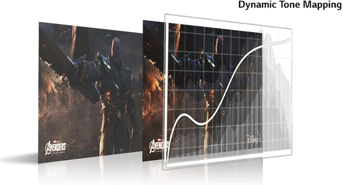 ⁦LG تلفزيون نانو سيل 65 بوصة من سلسلة نانو 77 بتصميم شاشة سينما 4 كيه اكتيف HDR ويب او اس 22 مع ضمان ثينك كيو بالذكاء الاصطناعي لمدة عام، اسود، 65NANO776QA-AMAG⁩ - الصورة ⁦12⁩