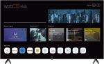 تلفزيون ذكي 85 بوصة بدون حواف بدقة 4K QLED كوانتوم دوت ويب او اس مع جهاز تحكم عن بعد سحري وبلوتوث وصوت دولبي 2024 من جيه في سي - LT-85NQ7155