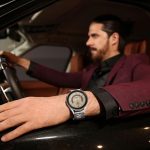 ⁦وينجلي سوار معدني من الستانلس ستيل مقاس 20 ملم متوافق مع ساعة سامسونج جالاكسي 5 برو 45 ملم / ساعة جالكسي 5 44 ملم 40 ملم / ساعة جالكسي 4 كلاسيك 42 ملم 46 ملم⁩ - الصورة ⁦8⁩