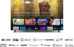 ⁦TCL تلفزيون جوجل 55 بوصة 4K LED HDR 10 UHD T، بدون حواف معدنية، جوجل تي في 55P69B ضمان لمدة عامين (موديل 2024 - نسخة الامارات العربية المتحدة)⁩ - الصورة ⁦3⁩