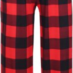 اكواير بنطلون بيجامة ناعم للبنات بنمط طباعة لطيفة وسروال بي جيه مريح مع جيبين