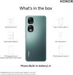 ⁦اونر 90 (اخضر زمردي، 12GB + 512GB) | شاشة عرض خالية من المخاطر في الهند | كاميرا سيلفي رئيسية بدقة 200 ميجابكسل وكاميرا سيلفي 50 ميجابكسل | شاشة AMOLED رباعية المنحنيات الأولى | بدون شاحن⁩ - الصورة ⁦3⁩
